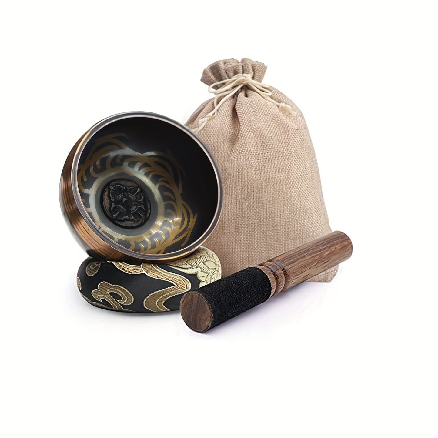 Meditation Sound Bowl - hand Hammered in Nepal for Yoga