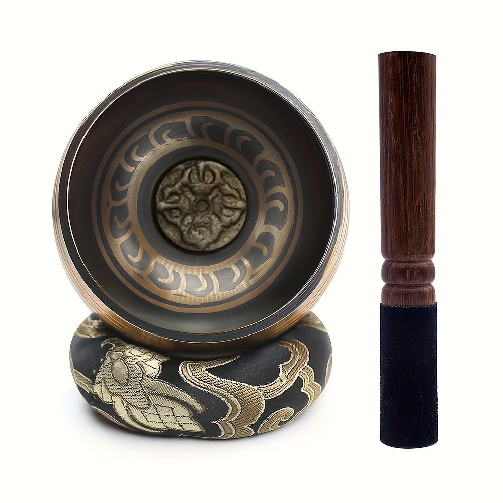 Meditation Sound Bowl - hand Hammered in Nepal for Yoga